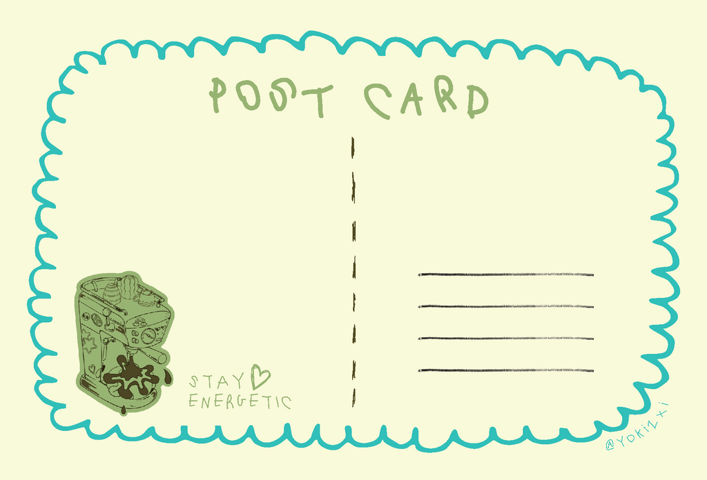 Machine Girls Post Card Bundle