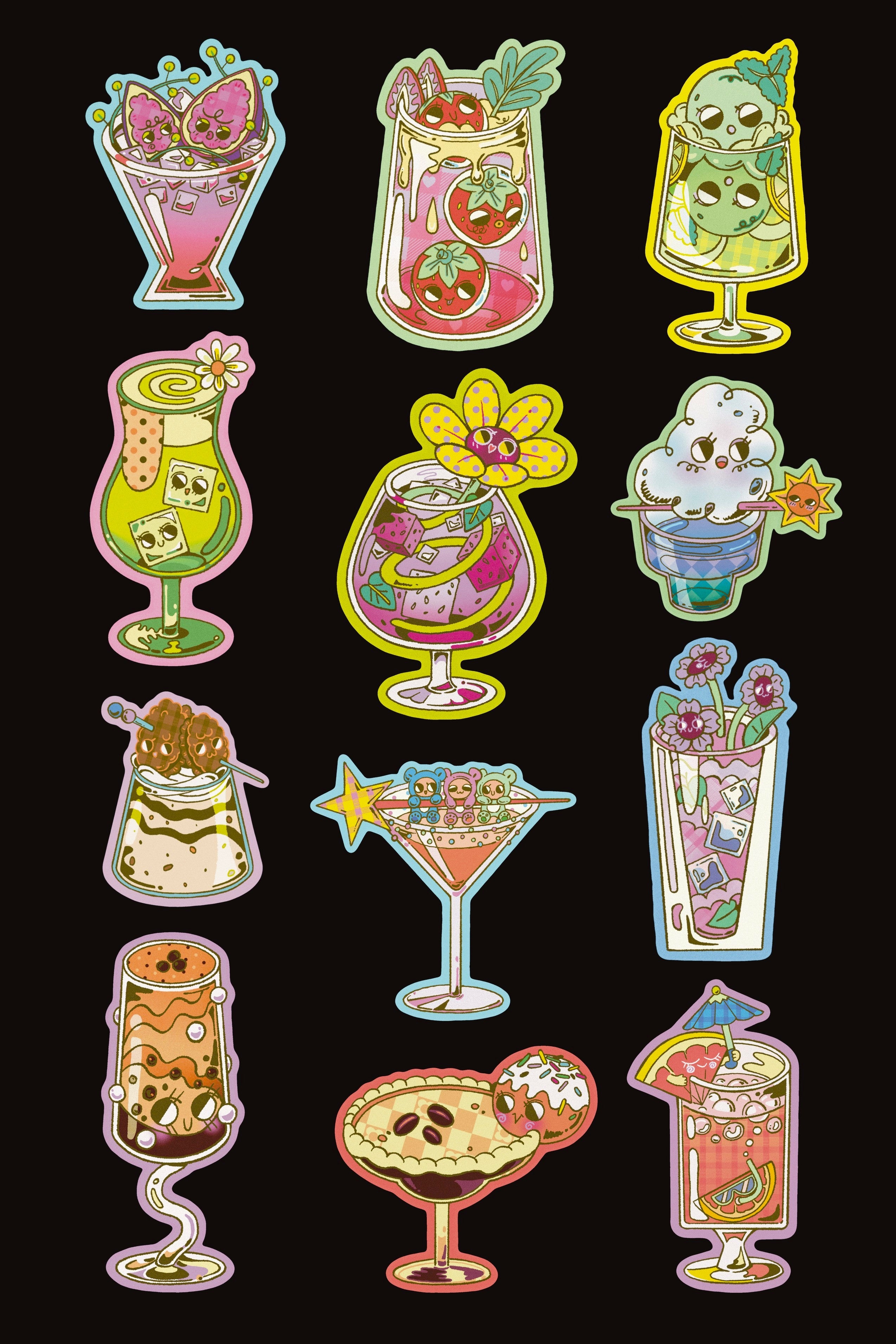 Drink Club Stickers [Bundle]