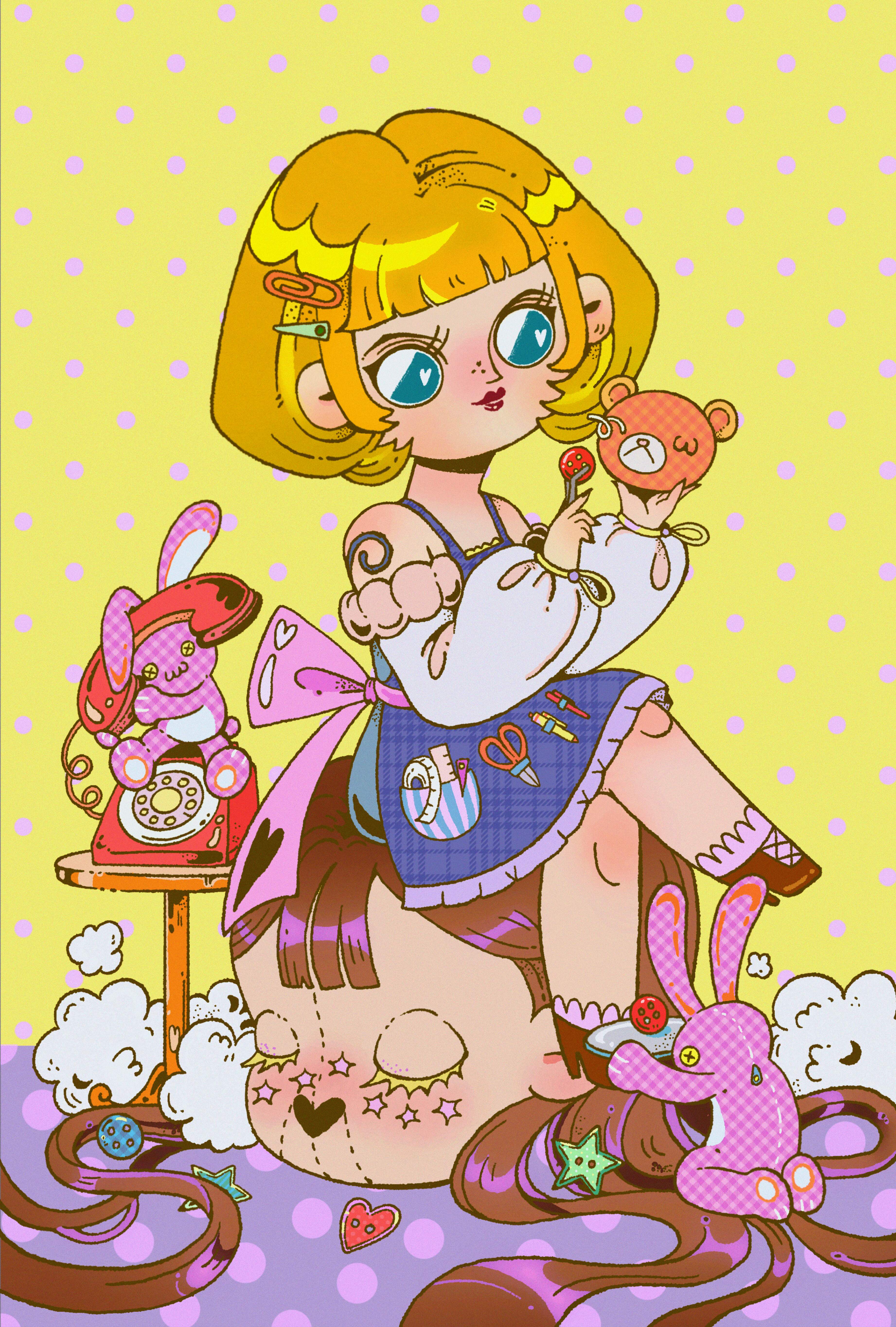 The Toy Restorer Art Print