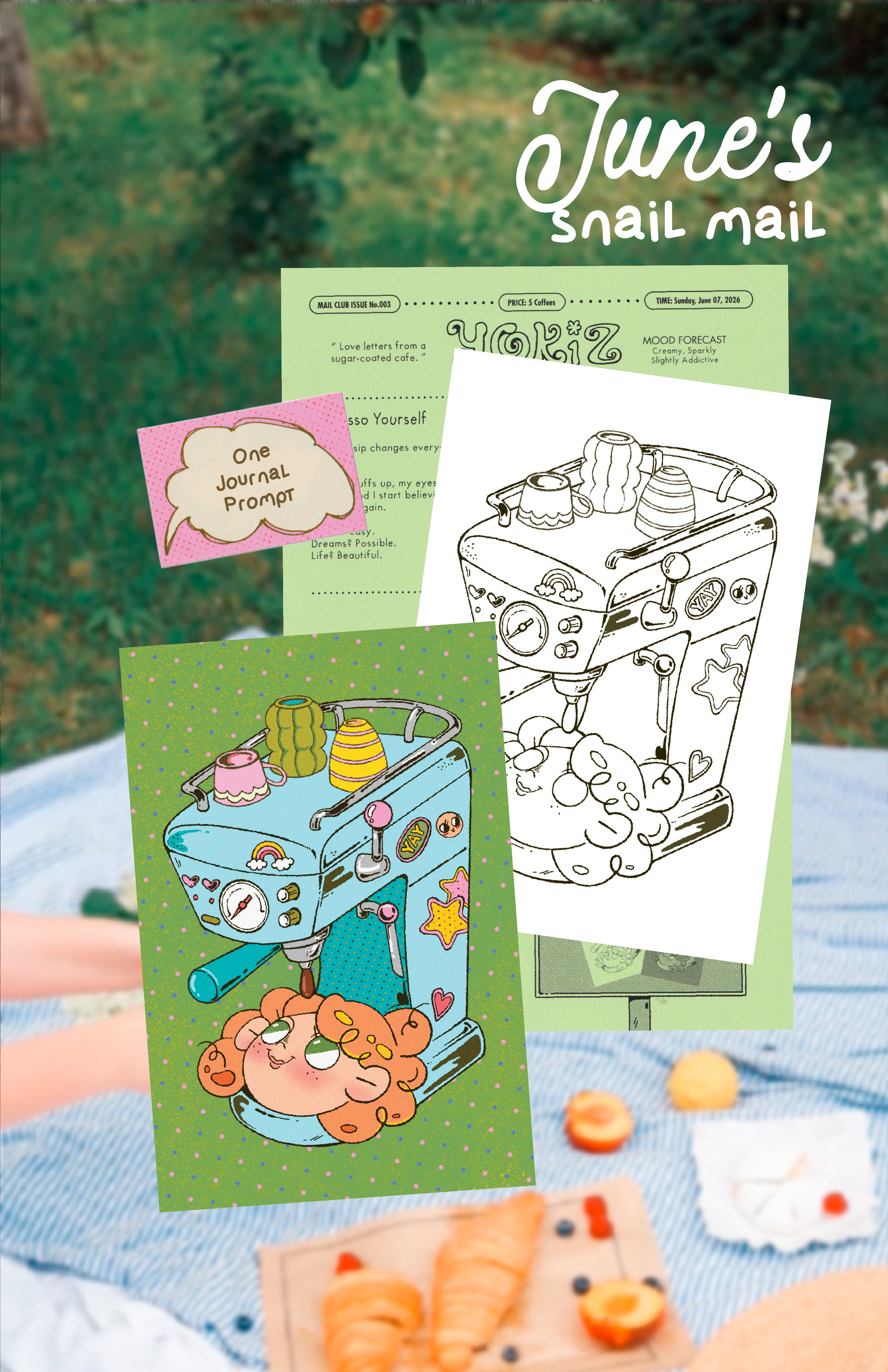 Monthly Postcard