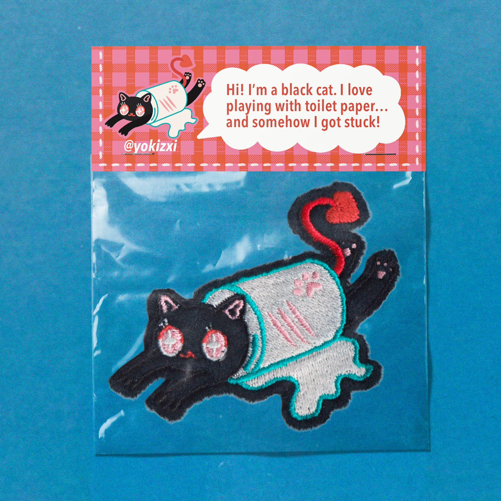 Toilet Paper Cat Patch