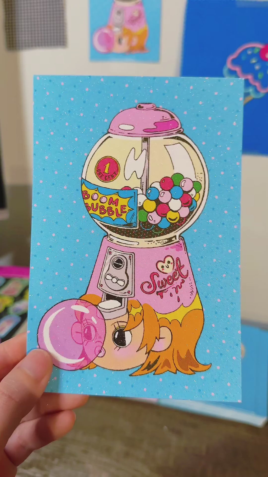 Machine Girls Post Card Bundle