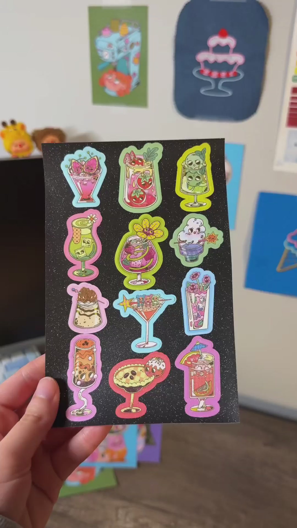 Drink Club Stickers [Sweet Series]